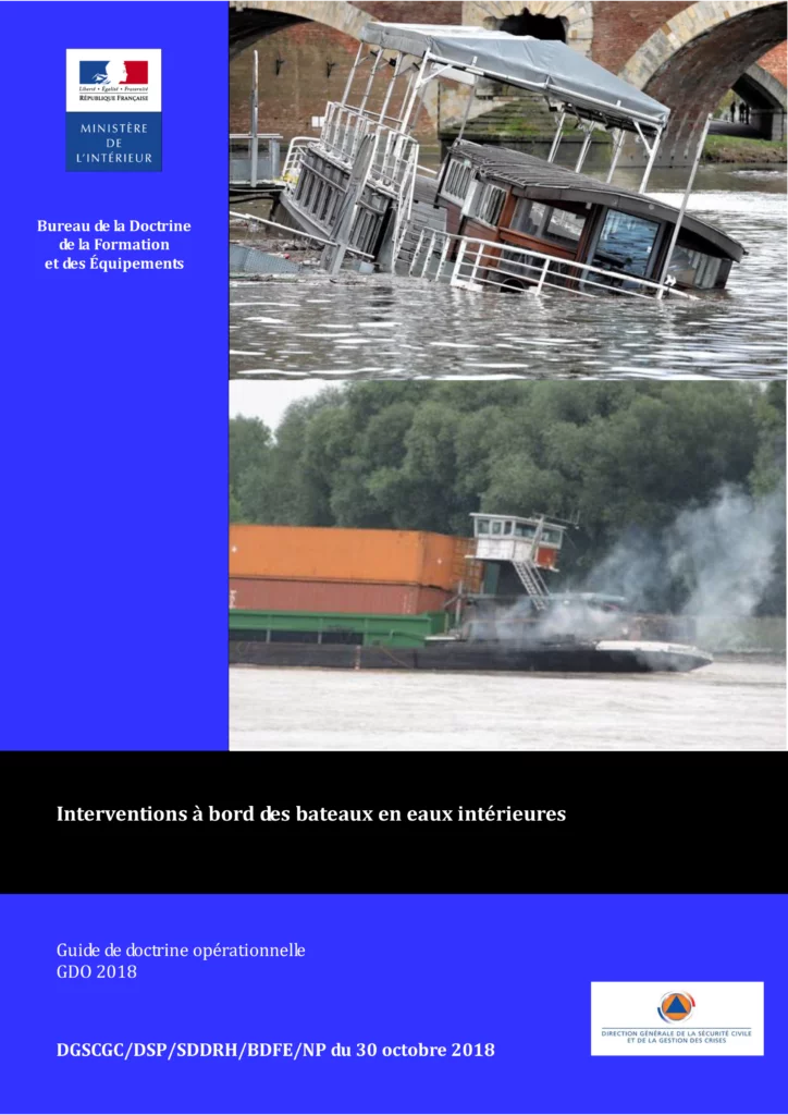 GDO interventions à bord des bateaux en eaux intérieures