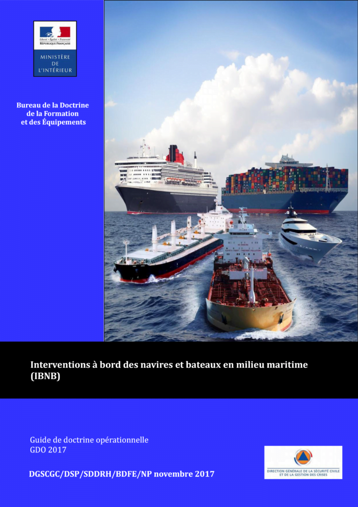 interventions à bord des navires et bateaux en milieu maritime