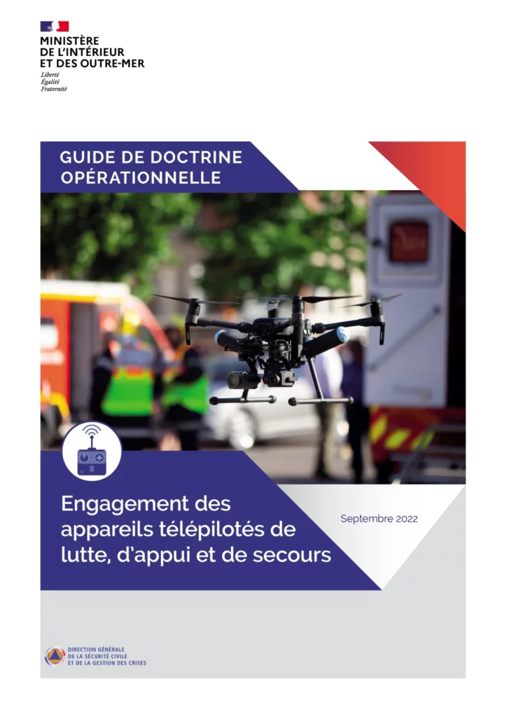 GDO engagements des appareils télépilotés de lutte, d'appui et de secours