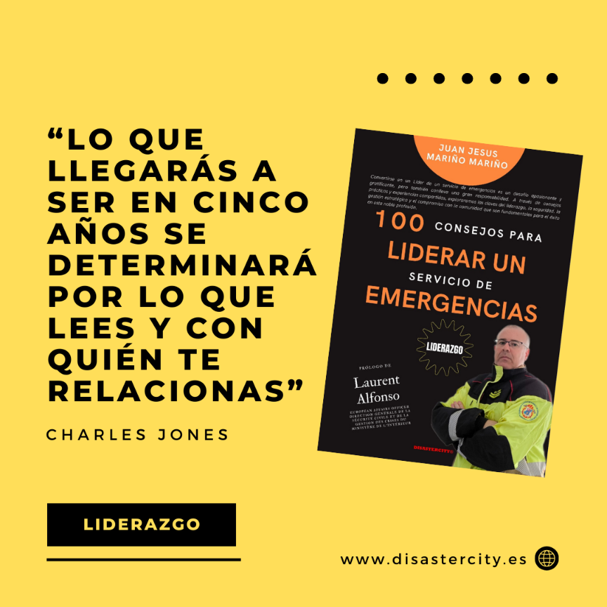 Affiche livre leadership service urgences fond jaune