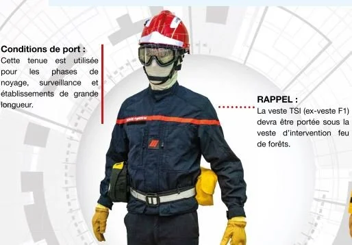 tenue légère FDF