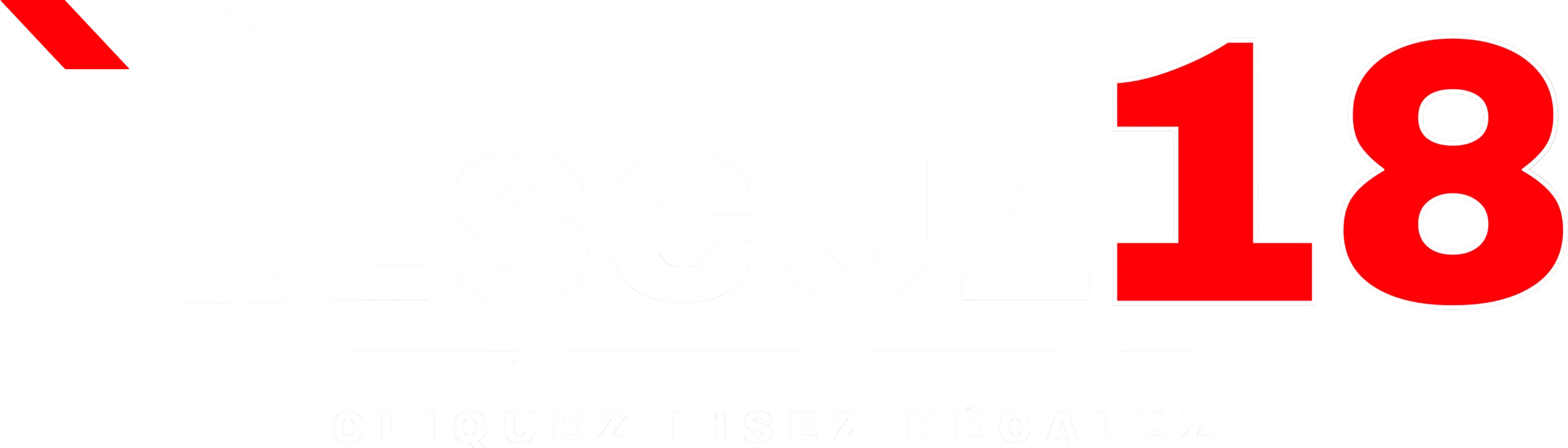 Logo banniere transparente rescue 18 r18 2024