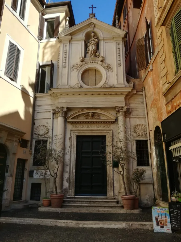 Église Santa Barbara dei Librai de Rome