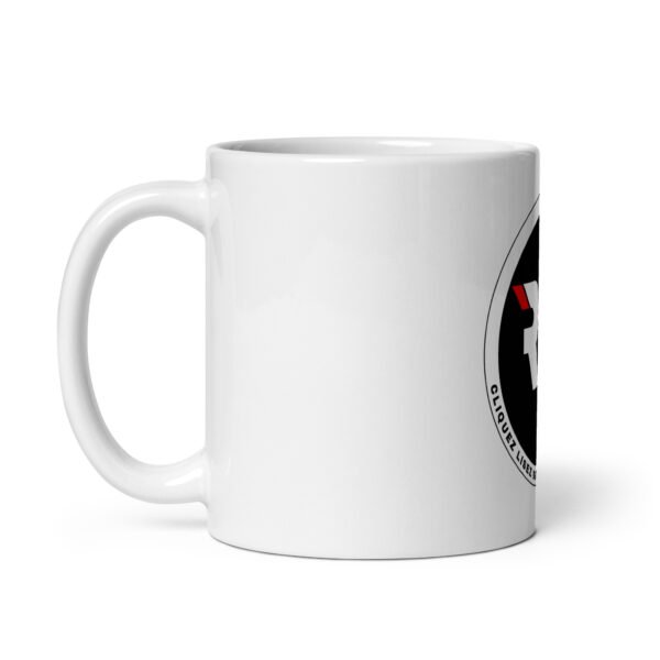 mug blanc brillant rescue 18 logo rond
