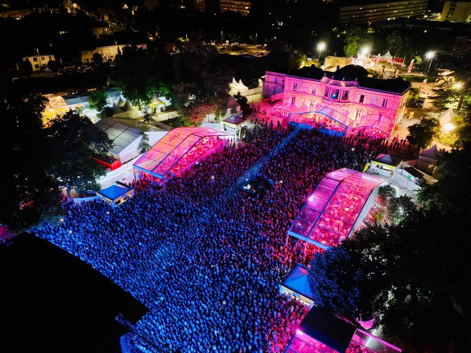 Foule électrisée du Festival ODP Talence