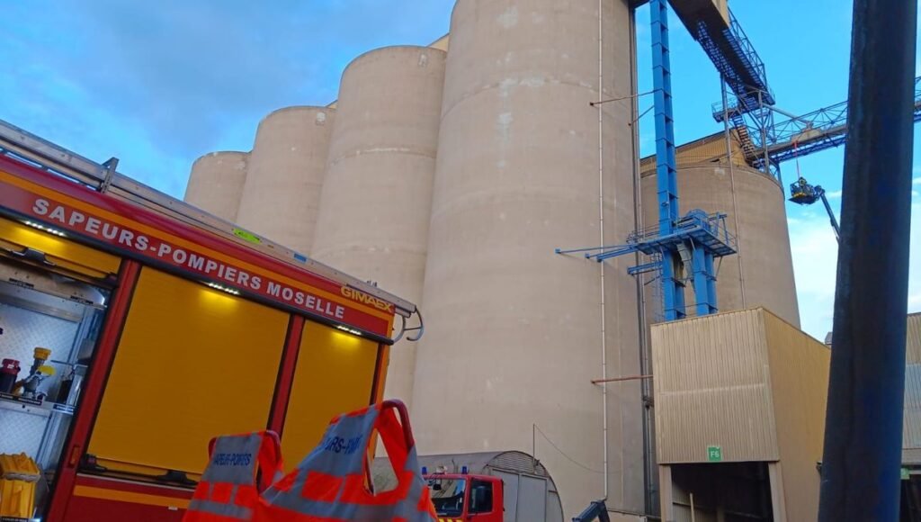 intervention en silos - Crédit photo : France bleu