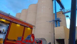 intervention en silos - Crédit photo : France bleu