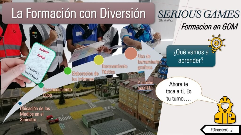 Formation ludique Serious Games en gestion de crise