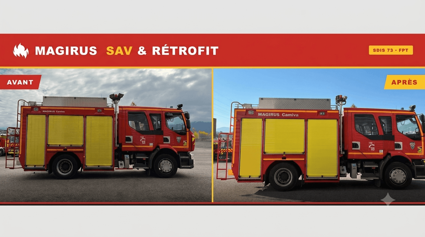 MAGIRUS : SAV, Retrofit et Décennales